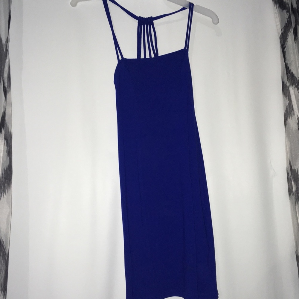 Blue Tight Party Dress